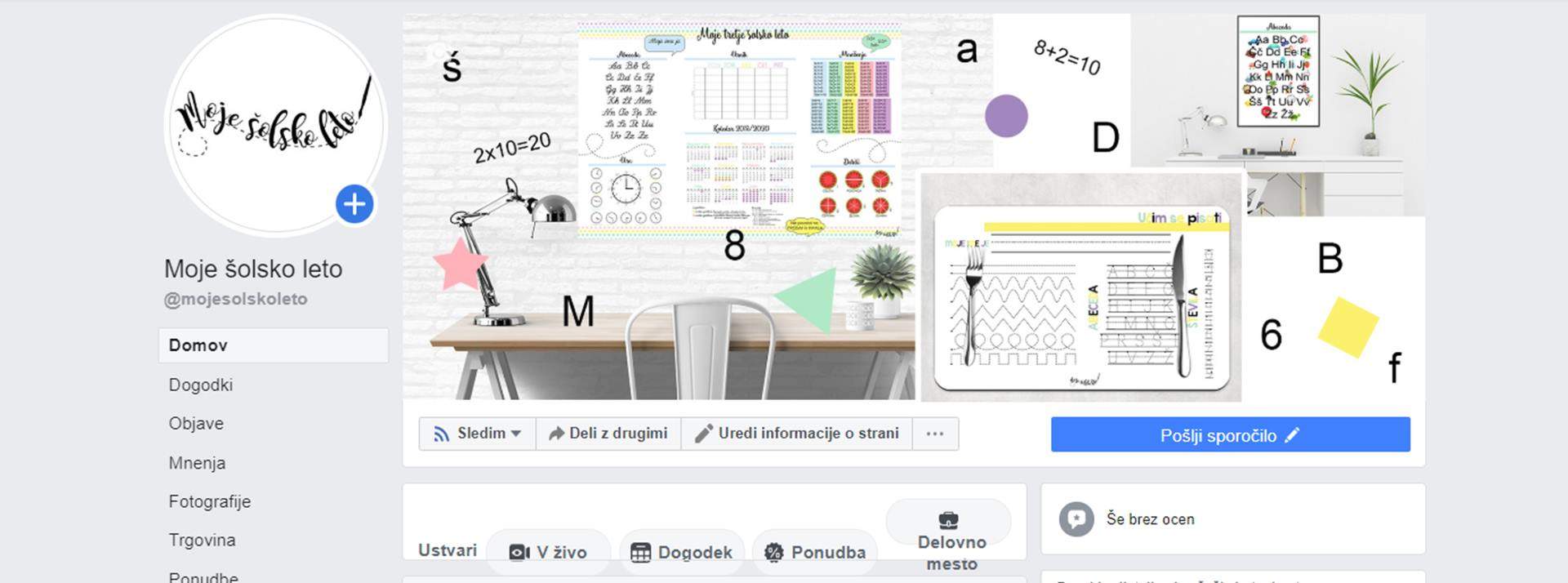 Povabilo - všečkajte nas na Facebooku